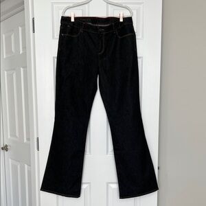 Talbots Classic Signature Boot Cut Black Jeans